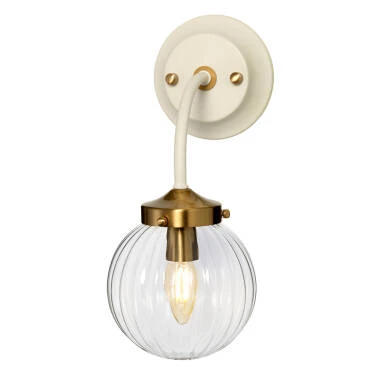 Elstead Cosmos Glass Wall Light