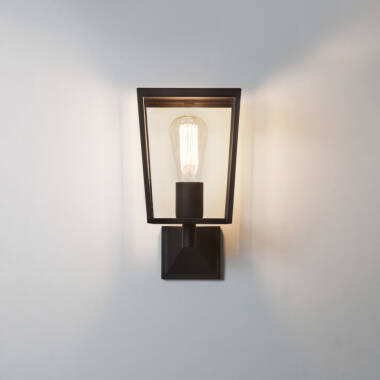 Image of Astro Farringdon Outdoor Lantern Wall Light