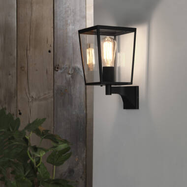 Image of Astro Farringdon Outdoor Lantern Wall Light