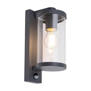 Edit Silistra Outdoor Wall Light with PIR Sensor