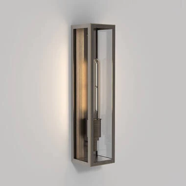 Astro Harvard Half Lantern Outdoor Wall Light