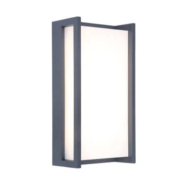 Lutec Qubo LED Outdoor Flush Wall Light