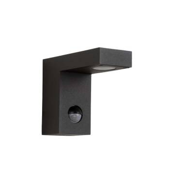 Image of Lucide Texas LED Outdoor Wall Light with PIR Sensor