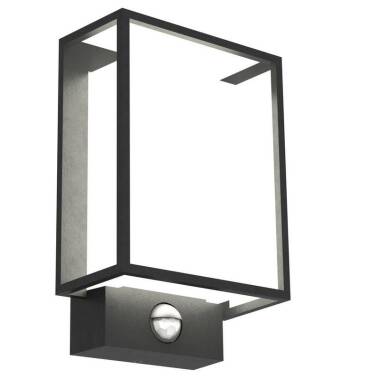 Image of Nordlux Nestor LED Outdoor Flush Wall Light with PIR Sensor