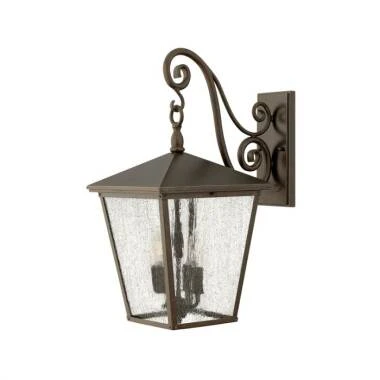 Elstead Trellis Large Outdoor Hanging Lantern Wall Light