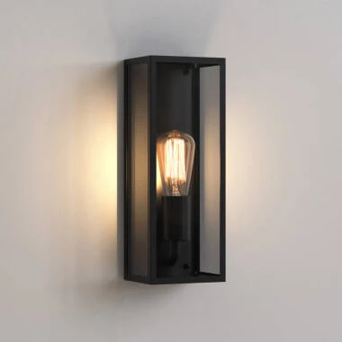Astro Messina 130 Outdoor Half Lantern Wall Light