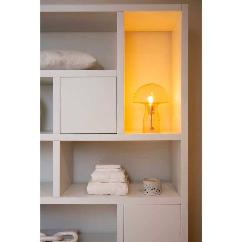 Image of Lucide Fungo Glass Table Lamp