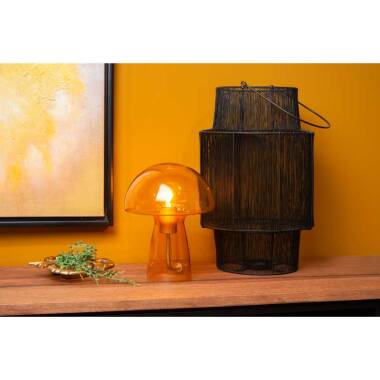 Image of Lucide Fungo Glass Table Lamp