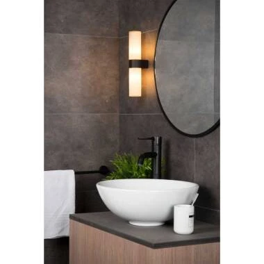 Image of Lucide Jesse Twin Glass Wall Light