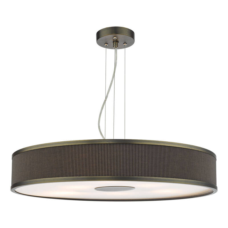 Image of Dar Alvaro 3 Light Ceiling Pendant Light