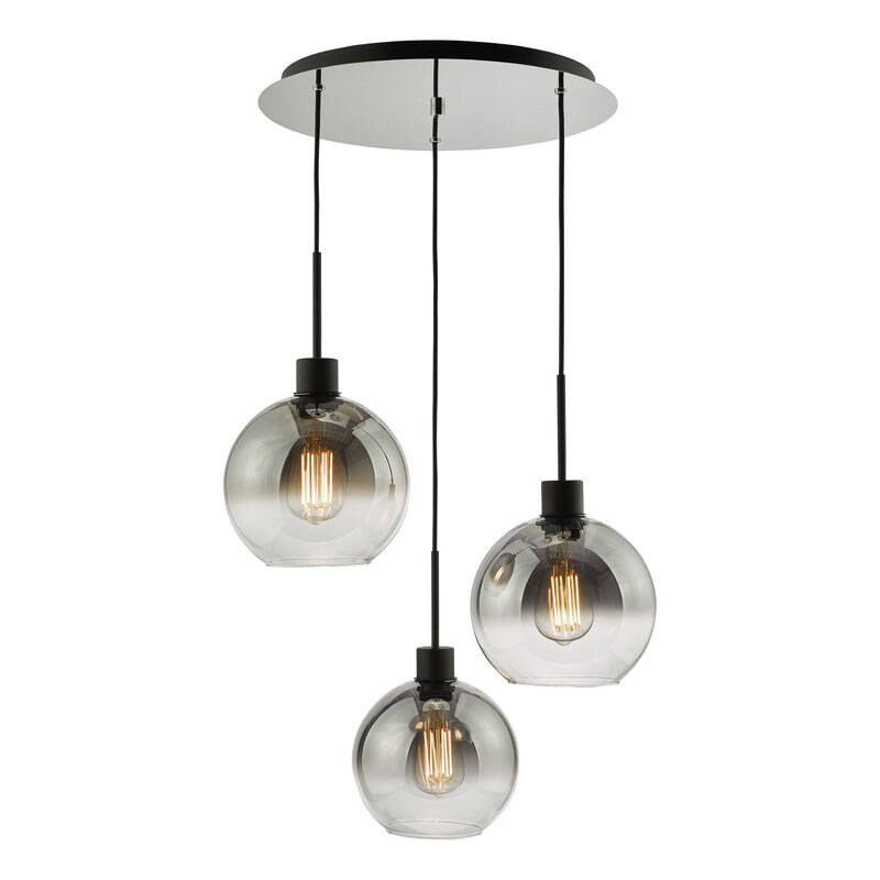 Image of Dar Lycia 3 Light Cluster Pendant