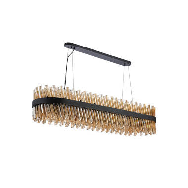 Image of Detroit 1500 Glass Bar Ceiling Pendant Light