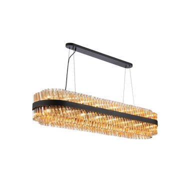 Image of Detroit 1500 Glass Bar Ceiling Pendant Light