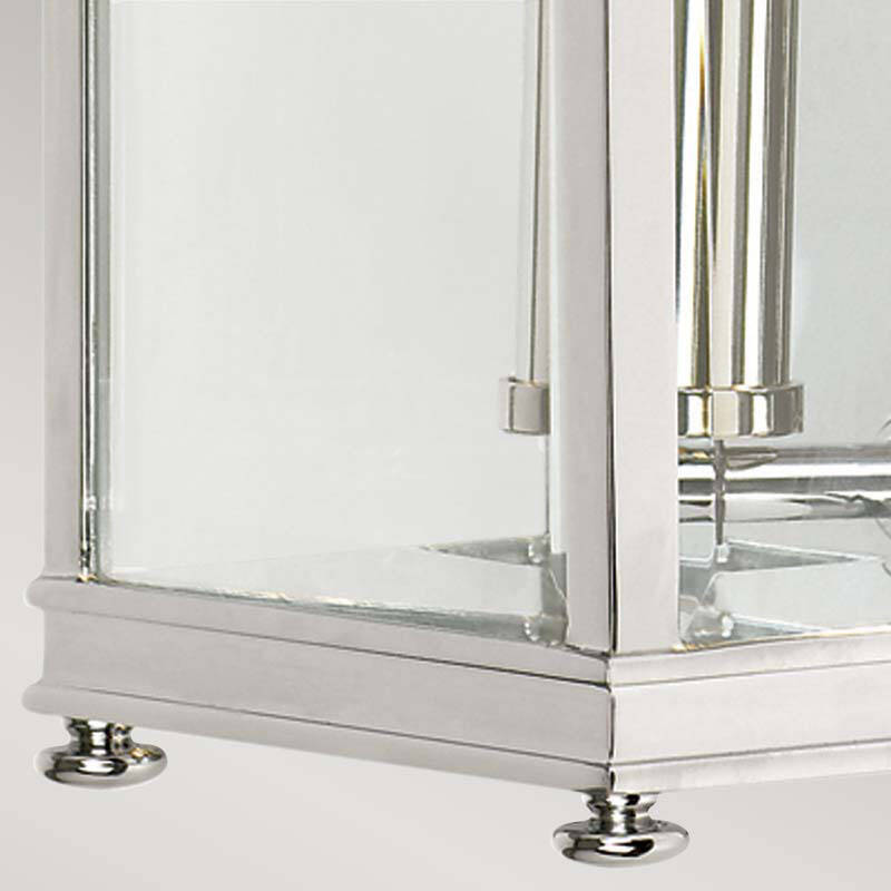 Image of Elstead Holborn Medium Half Outdoor Lantern Wall Light
