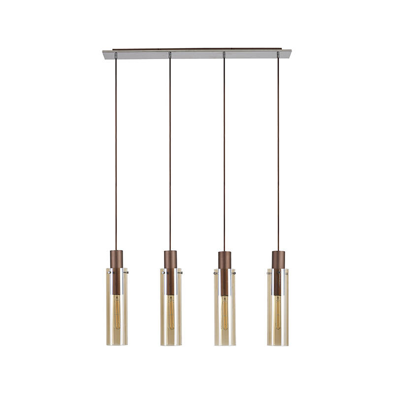 Image of Austin 7 Light Glass Bar Ceiling Pendant