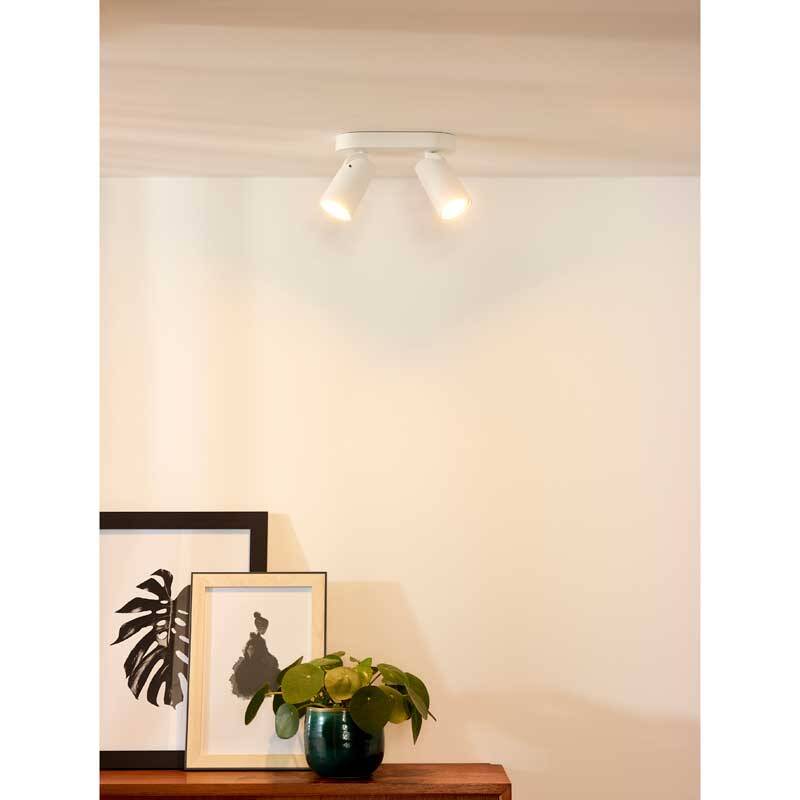 Image of Lucide Xyrus 2 Light LED Ceiling Spotlight