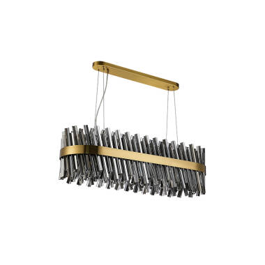 Image of Detroit 1500 Glass Bar Ceiling Pendant Light