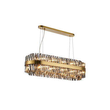 Image of Detroit 1500 Glass Bar Ceiling Pendant Light