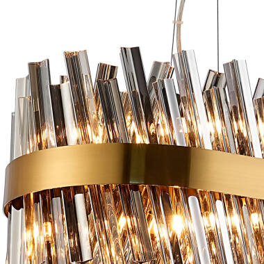 Image of Detroit 1500 Glass Bar Ceiling Pendant Light