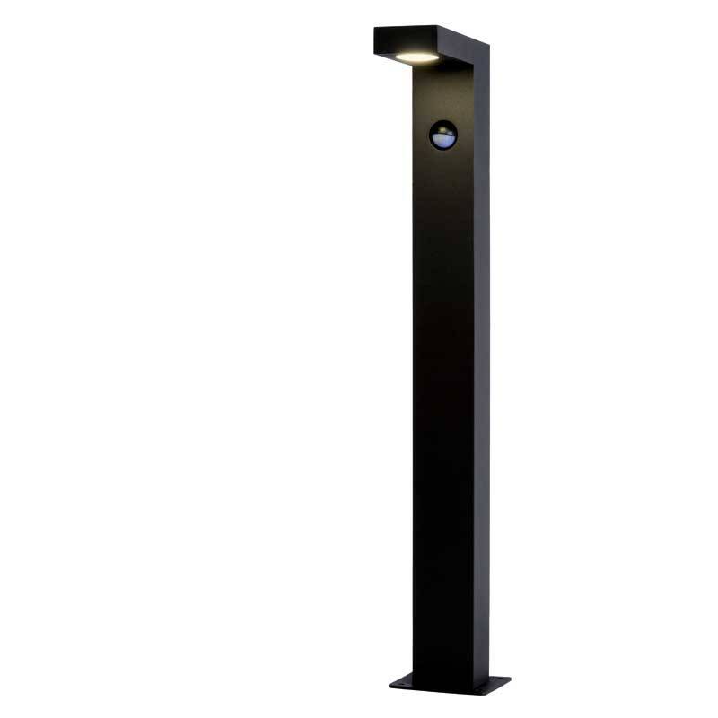 Image of Lucide Texas 600 LED Outdoor Post Light with PIR Sensor