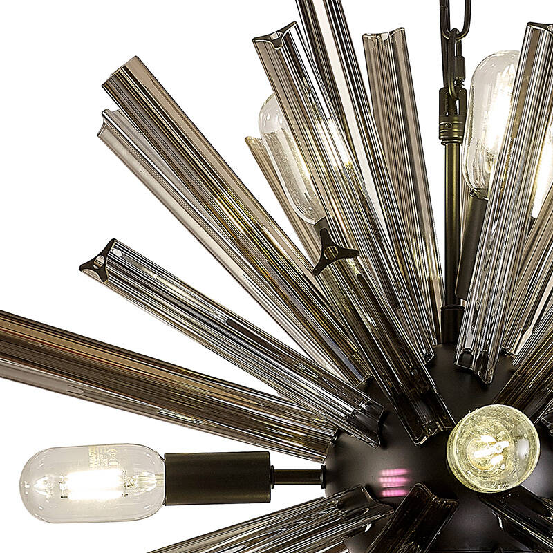 Image of Woxsall 600 Glass Chandelier