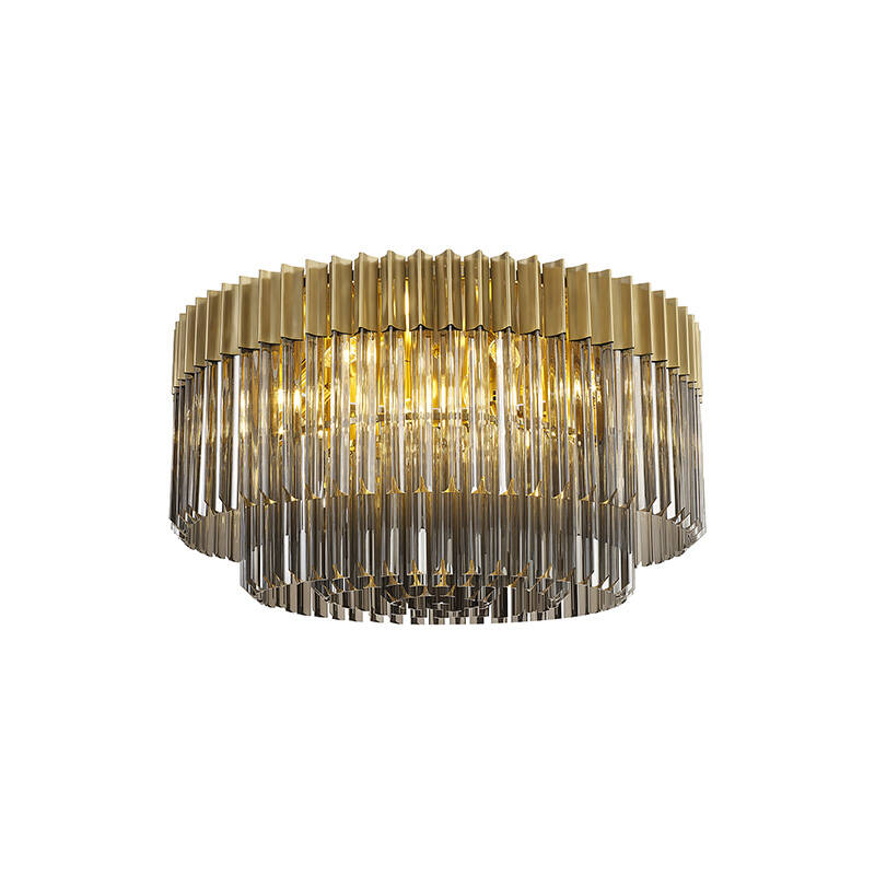 Image of Festival 800 Glass Flush Ceiling Light