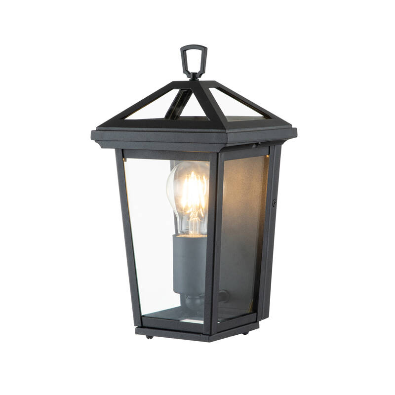 Image of Quintiesse Alford Place Outdoor Lantern Wall Light