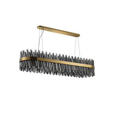 Image of Detroit 1500 Glass Bar Ceiling Pendant Light