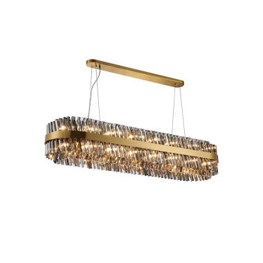 Image of Detroit 1500 Glass Bar Ceiling Pendant Light