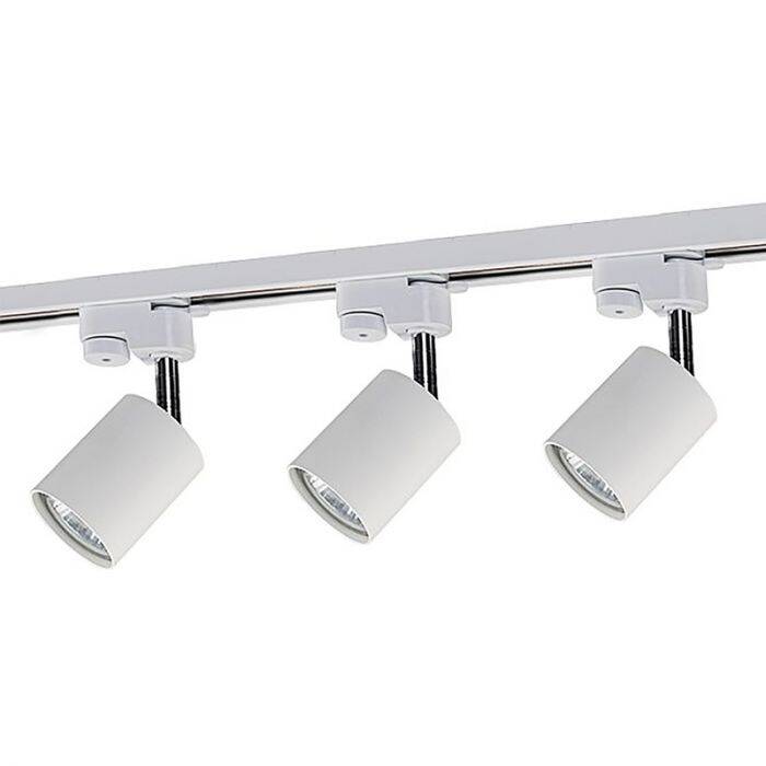 Image of Edit 1 Circuit Directional GU10 Track Spotlight Kit - 3 Lights
