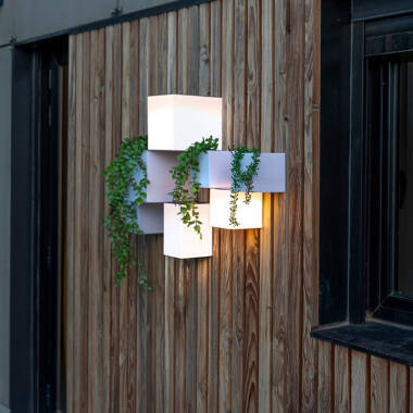 Image of Newgarden Wally 12 Solar LED Outdoor Wall Light with PIR Sensor