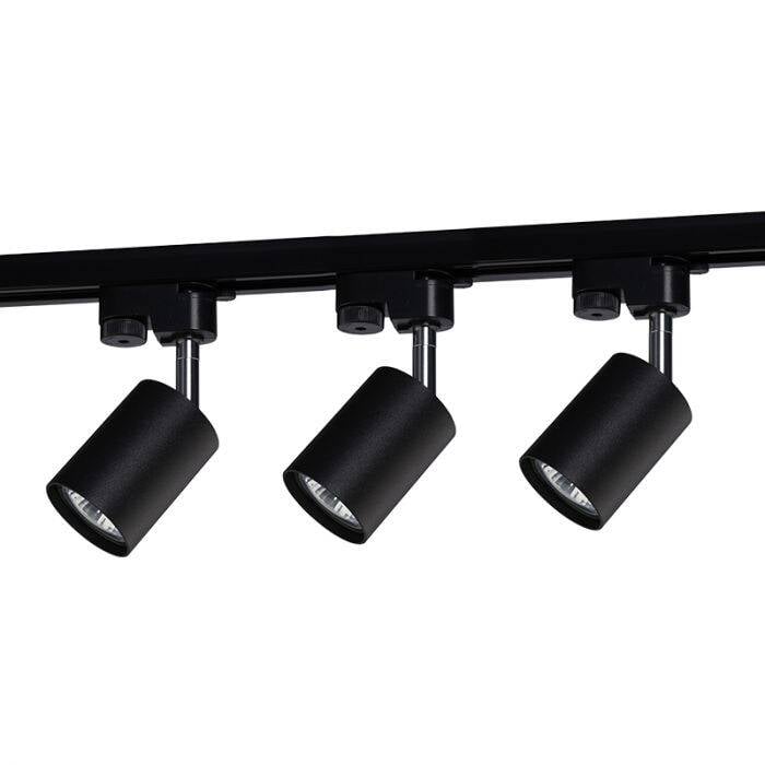 Image of Edit 1 Circuit Directional GU10 Track Spotlight Kit - 3 Lights