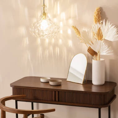 Image of Edit Tassel Glass Ceiling Pendant Light