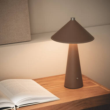 Image of Edit Nhalma USB Rechargeable LED Touch Table Lamp