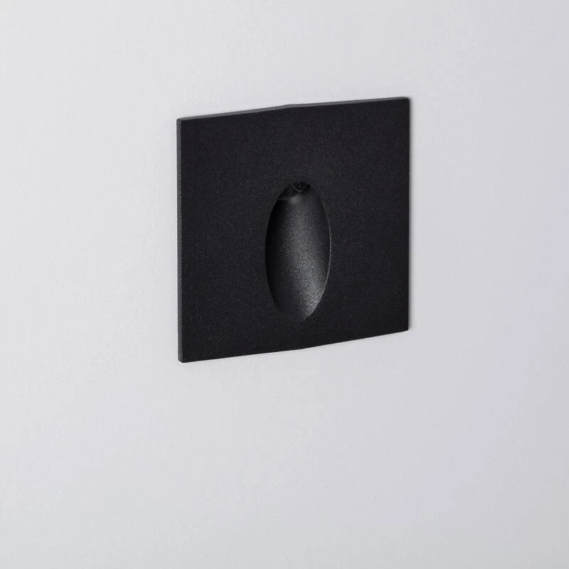 Image of Edit Wabi 3W Square LED Recessed Outdoor Wall Light