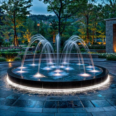Image of Edit 15W 12V Submersible LED Surface Garden Spotlight
