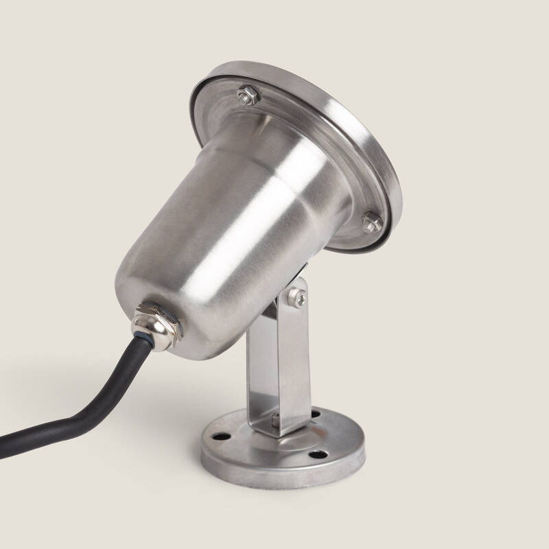 Image of Submersible 12V AC/DC Cool Daylight 3W LED Surface Spotlight Stainless Steel IP68