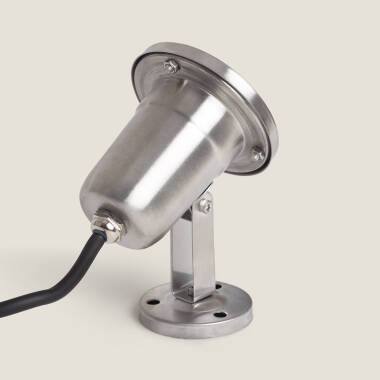 Image of Submersible 12V AC/DC Cool Daylight 3W LED Surface Spotlight Stainless Steel IP68
