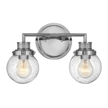 Quintiesse Poppy 2 Arm Wall Light