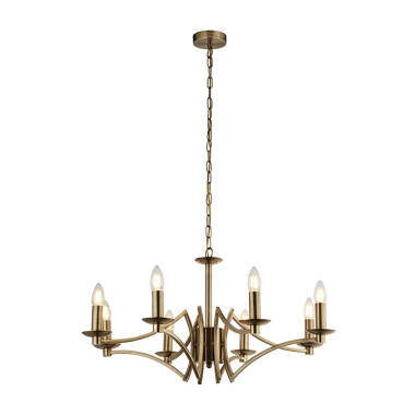Searchlight Ascot 8 Light Chandelier