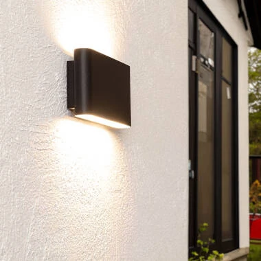 Searchlight Lichen LED Outdoor Up & Down Wall Light