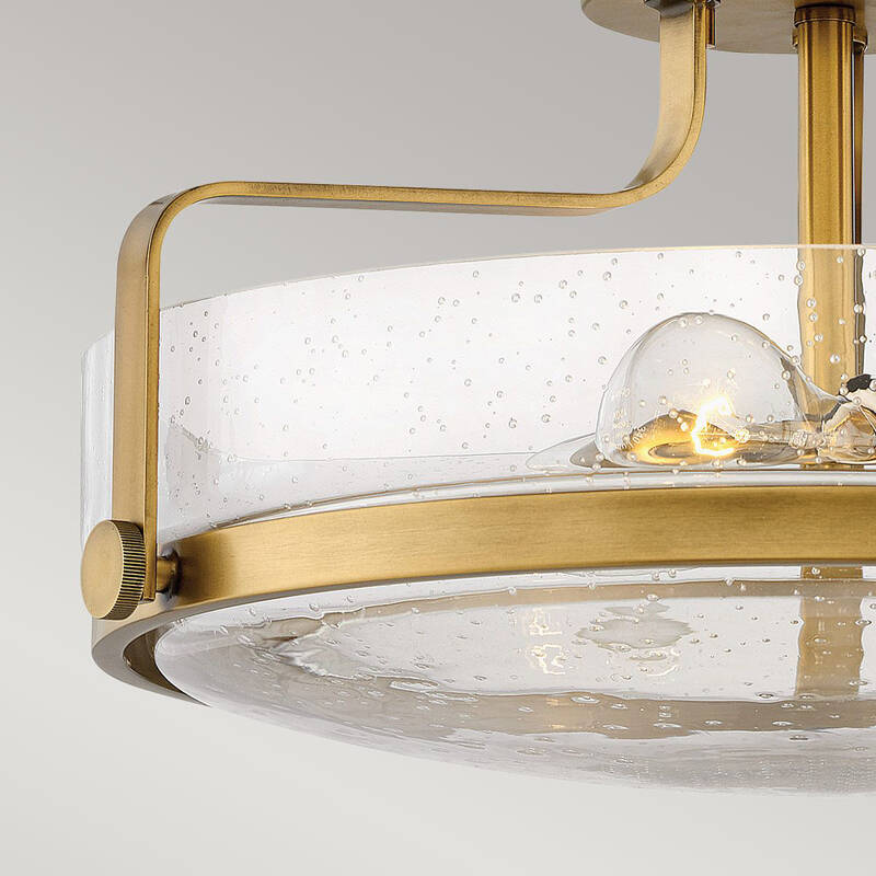 Image of Hinkley Harper Medium Semi-Flush Ceiling Light