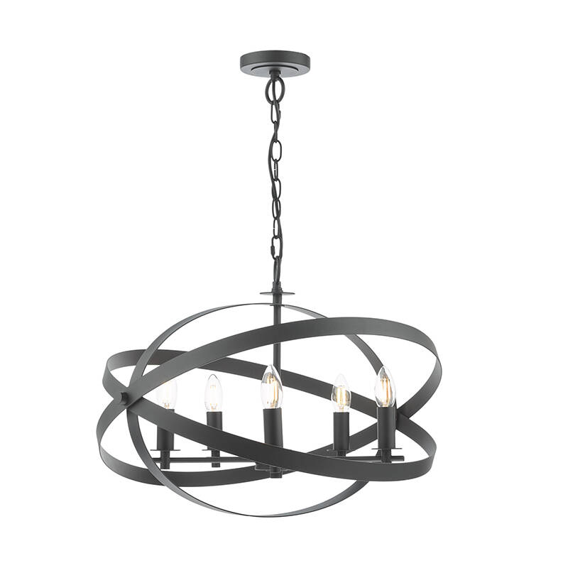 Image of Dar Nitya 5 Light Pendant Light