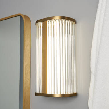Forum Nayru LED Glass Flush Wall Light