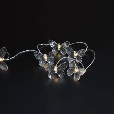 365 Butterfly Solar LED String Lights