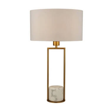 Searchlight Marble Table Lamp