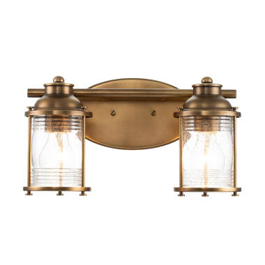 Quintiesse Ashland Bay 2 Arm Bathroom Wall Light