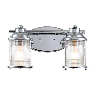 Quintiesse Ashland Bay 2 Arm Bathroom Wall Light
