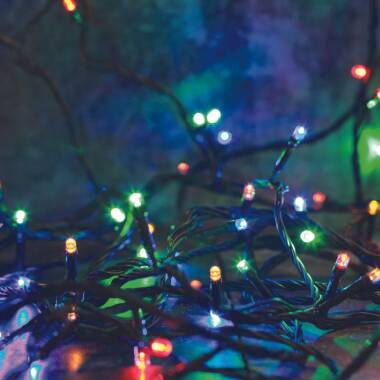 38.32M White LED Multi-Function String Lights