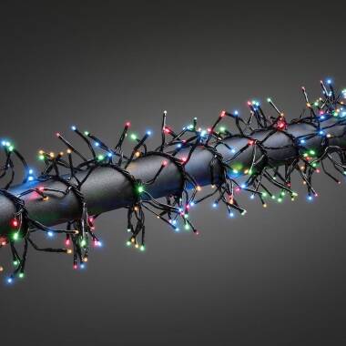 Konstsmide 8.6M Multi Colour LED Multi-Function Cluster String Lights